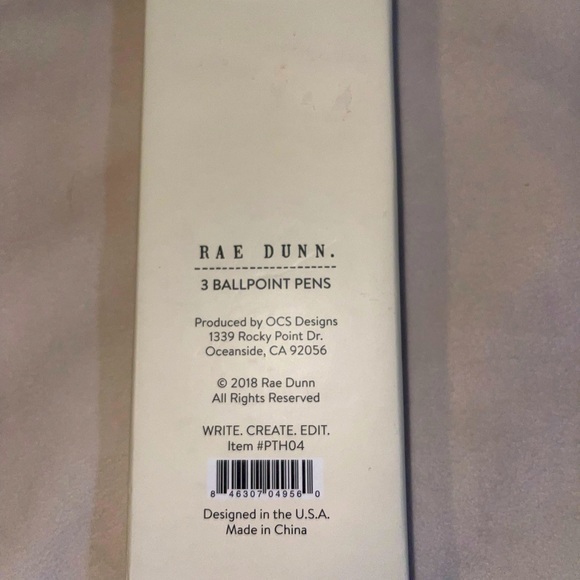 NIB Rae Dunn Pen Set‎ - Picture 3 of 3